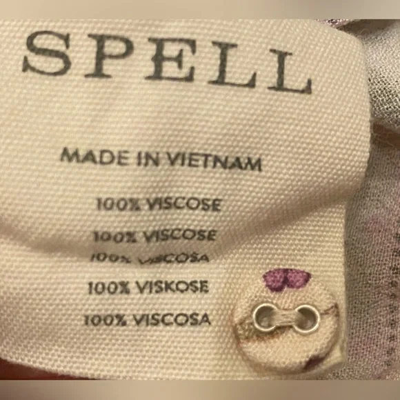 Spell Lady Untamed Tunic Mini Dress Medium - Picture 15 of 16